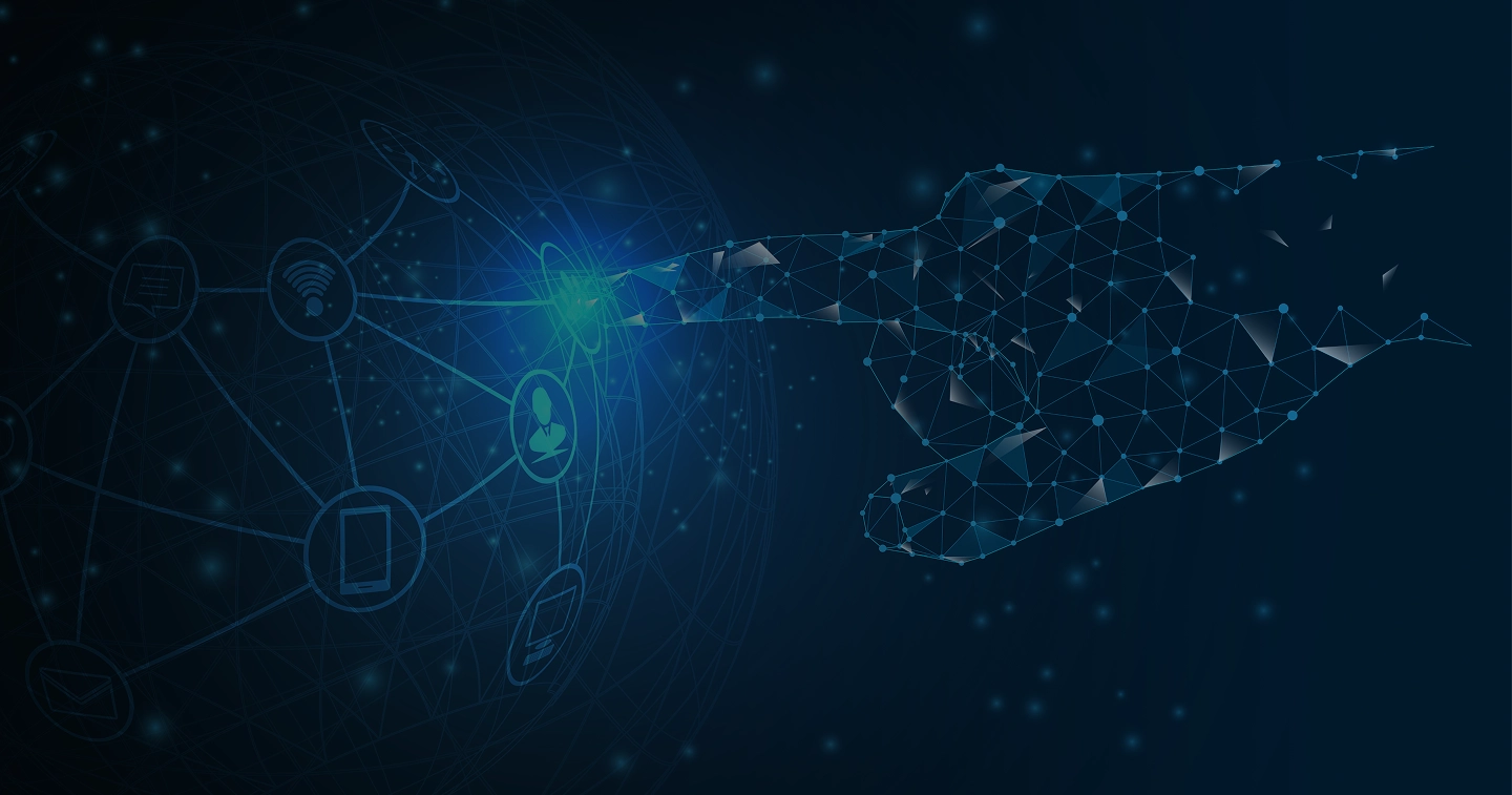 Hintergrundgrafik von Trenqor Logic AI Kontaktseite